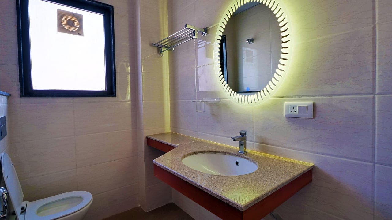 Illuminated vanity