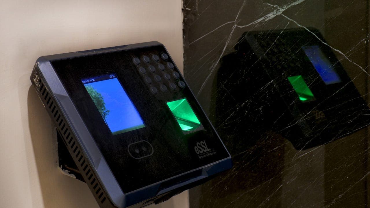 Secure biometric access