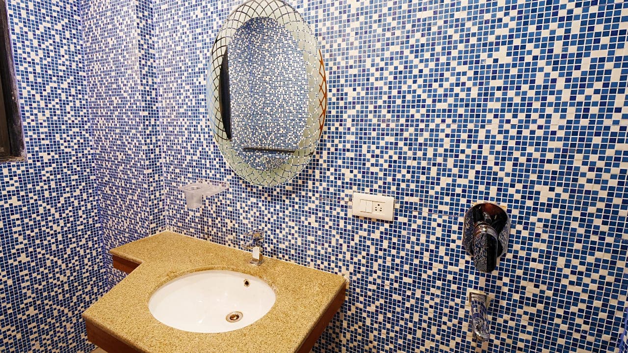 Tiled bathroom